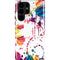 Chromatic Splatter White Galaxy S22 Ultra Pro Case