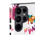 Chromatic Splatter White Galaxy S22 Ultra Pro Case