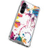 Chromatic Splatter White Galaxy S23 FE Clear Case