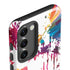 Chromatic Splatter White Galaxy S23 Plus Pro Case