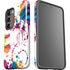 Chromatic Splatter White Galaxy S23 Plus Pro Case