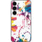 Chromatic Splatter White Galaxy S23 Skin