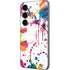 Chromatic Splatter White Galaxy S23 Skin