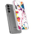 Chromatic Splatter White Galaxy S24 Plus Clear Case