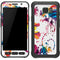 Chromatic Splatter White Galaxy S7 Active Skin