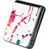 Chromatic Splatter White Galaxy Z Flip5 5G Skin