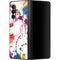 Chromatic Splatter White Galaxy Z Fold3 5G Skin
