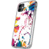 Chromatic Splatter White iPhone 11 Clear Case