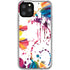 Chromatic Splatter White iPhone 11 Pro Clear Case