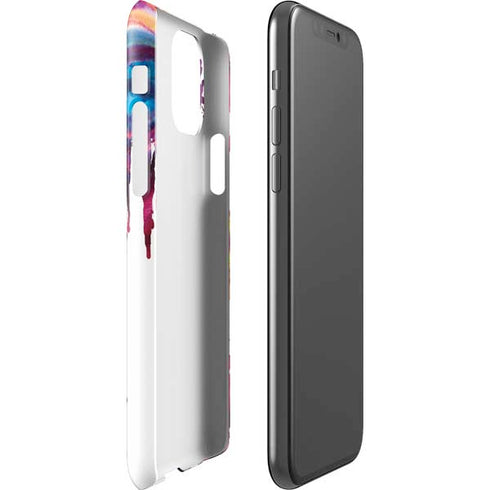 Chromatic Splatter White iPhone 11 Pro Lite Case