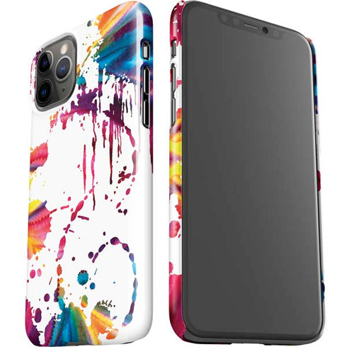 Chromatic Splatter White iPhone 11 Pro Lite Case