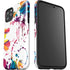 Chromatic Splatter White iPhone 11 Pro Max Impact Case