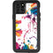 Chromatic Splatter White iPhone 11 Pro Waterproof Case