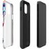 Chromatic Splatter White iPhone 12 Pro Max Impact Case