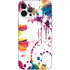 Chromatic Splatter White iPhone 12 Pro Max Skin