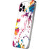 Chromatic Splatter White iPhone 12 Pro Max Skin