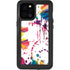 Chromatic Splatter White iPhone 12 Pro Max Waterproof Case