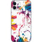 Chromatic Splatter White iPhone 12 Skin
