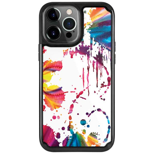Chromatic Splatter White iPhone 13 Pro Cargo Case