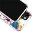 Chromatic Splatter White iPhone 14 Clear Case