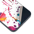 Chromatic Splatter White iPhone 15 Plus Skin