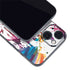 Chromatic Splatter White iPhone 15 Plus Skin