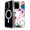 Chromatic Splatter White iPhone 14 Pro Max MagSafe Case