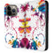 Chromatic Splatter White iPhone 15 Pro Max Folio Case