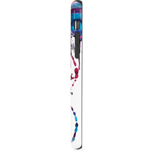 Chromatic Splatter White iPhone X Pro Case