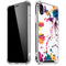 Chromatic Splatter White iPhone XR Clear Case