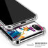 Chromatic Splatter White iPhone XR Clear Case