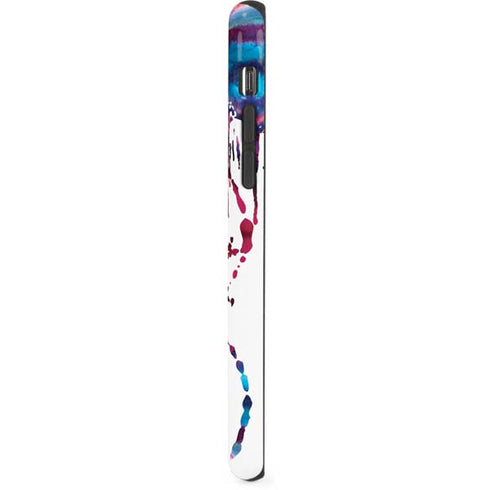 Chromatic Splatter White iPhone XR Pro Case