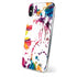 Chromatic Splatter White iPhone XS Skin