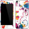 Chromatic Splatter White Apple iPod Skin