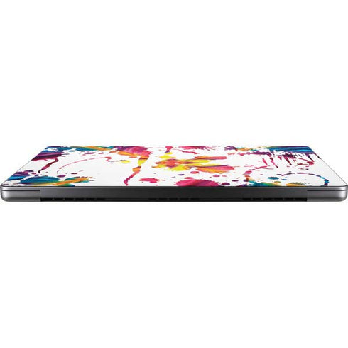 Chromatic Splatter White MacBook Pro 14in (2021-24) Skin