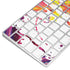 Chromatic Splatter White Magic Keyboard Skin