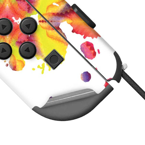Chromatic Splatter White Nintendo Joy-Con (L/R) Controller Skin