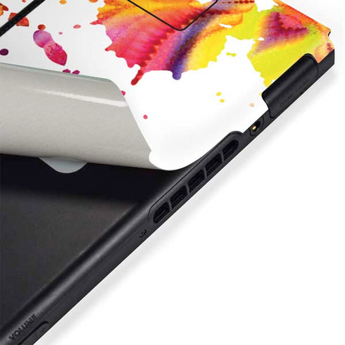 Chromatic Splatter White Nintendo Switch Bundle Skin