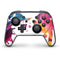 Chromatic Splatter White Nintendo Switch Pro Controller Skin