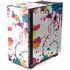 Chromatic Splatter White NZXT H510 Compact ATX Mid-Tower Case Skin