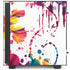 Chromatic Splatter White NZXT H510 Compact ATX Mid-Tower Case Skin