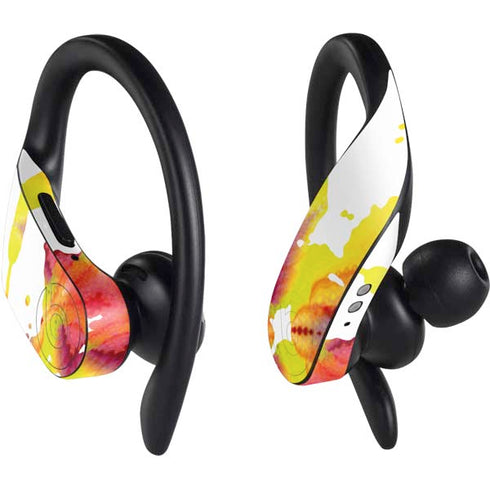 Chromatic Splatter White PowerBeats Pro Skin