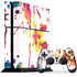 Chromatic Splatter White PS4 Console and Controller Bundle Skin