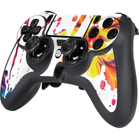 Chromatic Splatter White PS4/PC SCUF Impact Controller Skin