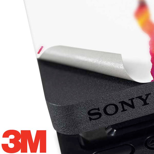 Chromatic Splatter White PS4 Pro Bundle Skin