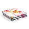 Chromatic Splatter White PS4 Pro Console Skin