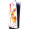Chromatic Splatter White PS5 Digital Edition Console Skin