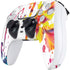 Chromatic Splatter White PS5 Controller Skin