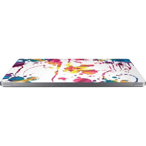 Chromatic Splatter White Universal Laptop 18in (14.6 x 10.6in) Skin