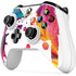 Chromatic Splatter White Xbox One S Controller Skin